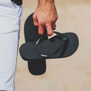 Havaianas Pretas Leão