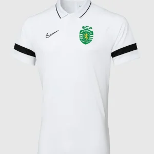 Polo de Treino Branco Logo SCP - Criança