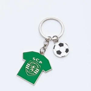 Porta-chaves T-shirt Logo + Bola SCP