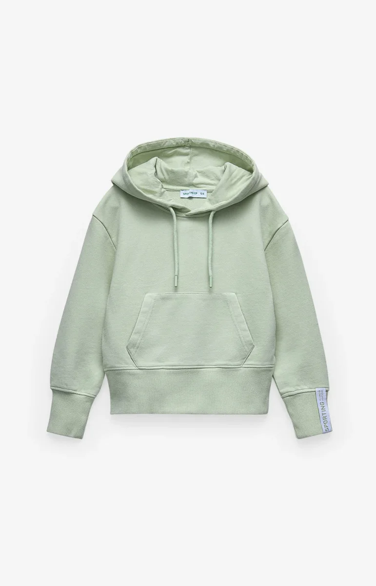 Hoodie Green Tag Fog Edition - Menina