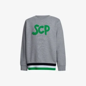 Sweatshirt DNA Kids Patch Grey - Menino