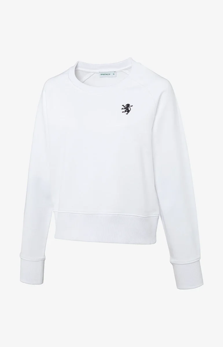 Sweatshirt Born a Lion Branco - Mulher - Image 2