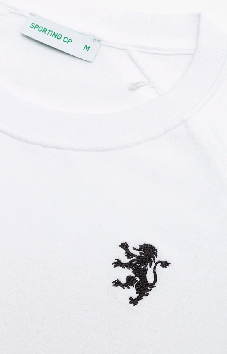 Sweatshirt Born a Lion Branco - Mulher - Image 4