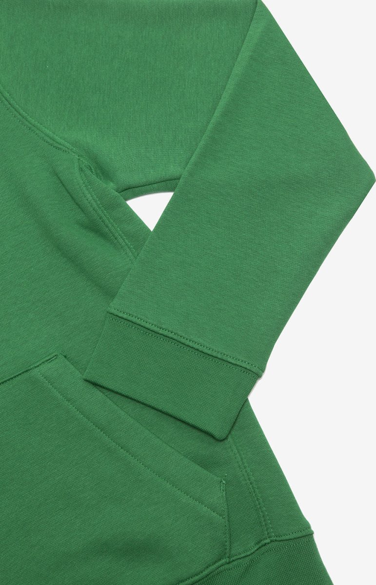 Hoodie Algodão Verde Emblema Monocromático - Criança - Image 6