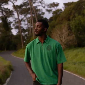 Polo Retro Mingle Green