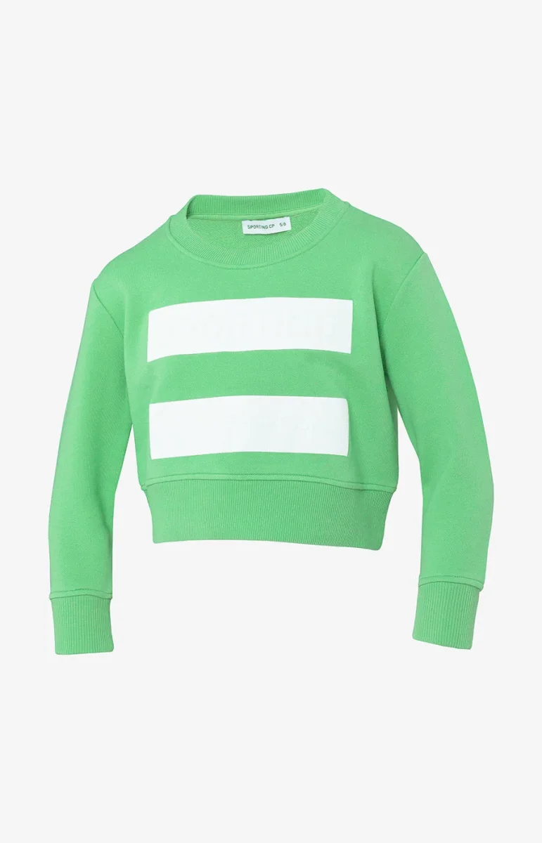 Sweatshirt Equality Greener Verde - Menina