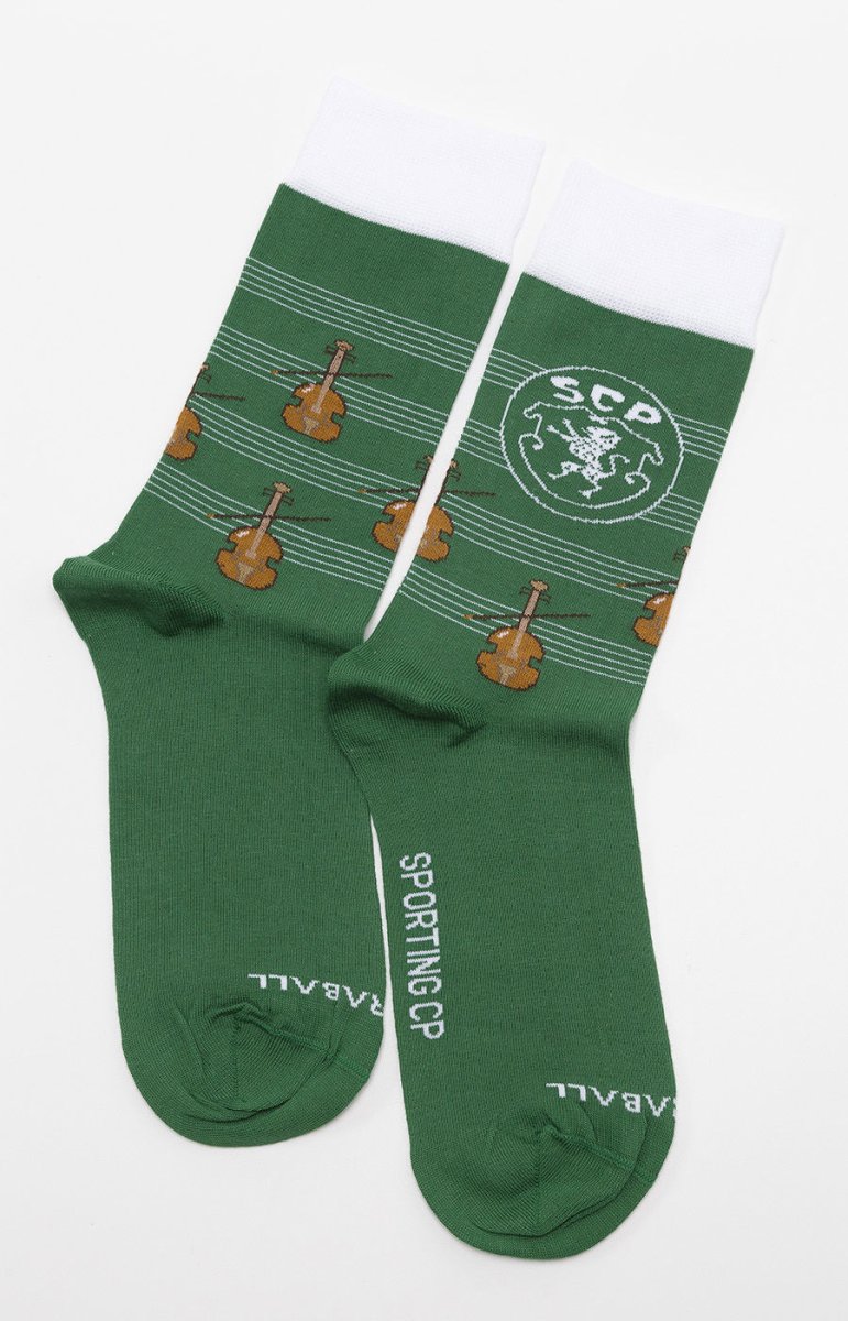 Meias Chulé Sporting Cinco Violinos - Adulto - Image 2