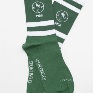 Meias Chulé Sporting 1906 Verde - Adulto