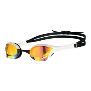 Óculos de Natação Arena Cobra Ultra Swipe Espelhado Cobre – Branco