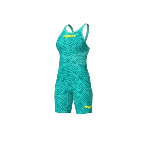Mulher Arena Powerskin Carbon Air2 Water Maze Costas Abertas