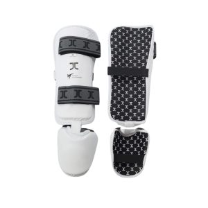Caneleiras de Taekwondo com pé amovível – JC Gold