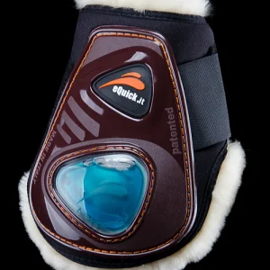 PROTETOR EQUICK ESHOCK TRASEIRO VELCRO FLUFFY