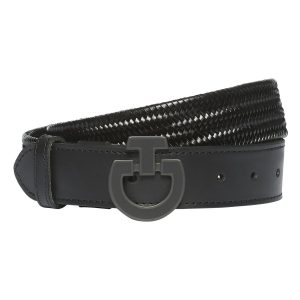 CINTO CAVALLERIA TOSCANA CT BUCKLE BELT MULHER PRETO