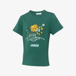 T-shirt Verde Jubas Baliza - Criança