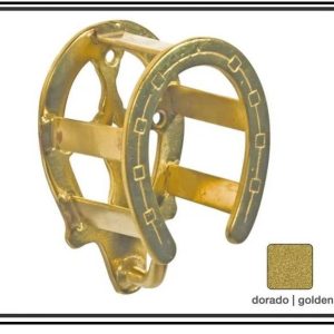 PORTA-CABEÇADAS FERRADURA LATÃO