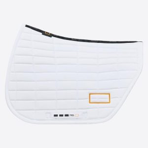 SUADOURO RETANGULAR DE SALTO SADDLE PAD BRANCO RIDER’S GENE