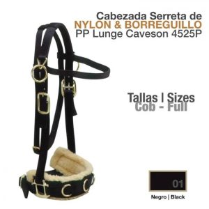 CABEÇADA P.GUIA NYLON/BORR. 4525P