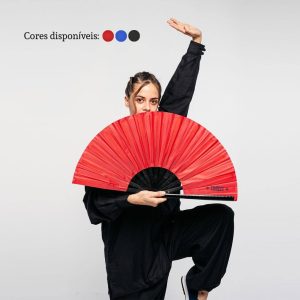 Leque de Tai Chi em Bambu