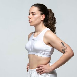 Top Protetor de Peito Feminino – Branco