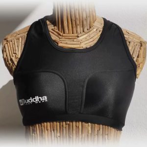 Top Protetor de Peito Feminino – Preto